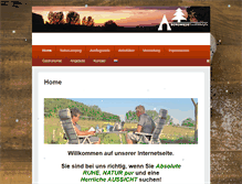 Tablet Screenshot of bergwiese-thueringen.de